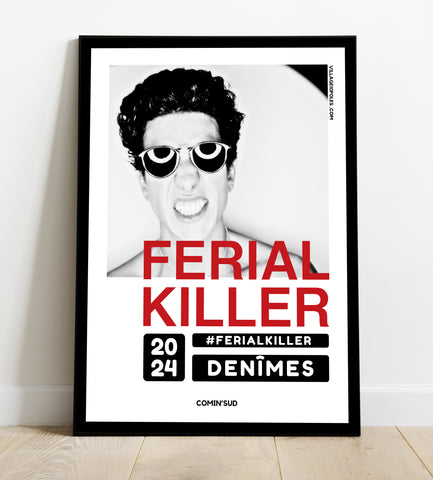 Affiche Nîmes "Ferial killer"