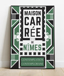 Affiche Nîmes "Maison carrée" 3