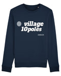 Sweat col rond unisexe "Village 10poles"