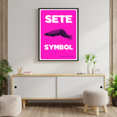 Affiche "Sète symbol"