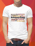 T-shirt Kitesurf Languedoc en mots
