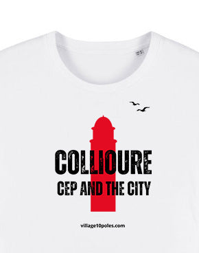 T-shirt  Collioure  "Cep and the city" NEW