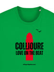 T-shirt  Collioure  "Love on the beat" NEW