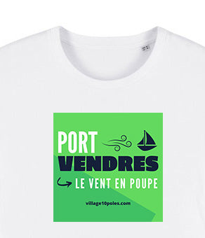 T-shirt Port-Vendres "Le vent en poupe" 2 NEW