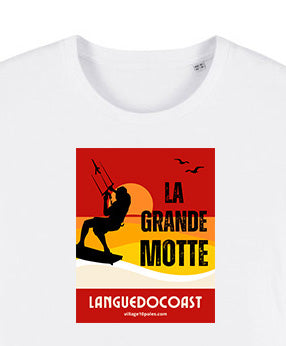 T-shirt La Grande-Motte "Languedocoast" NEW