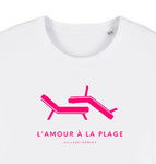 T-shirt  "L'amour à la plage"