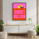 Affiche  "Sunset bullvard"