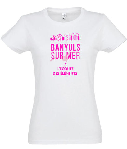 Tee-shirt femme "Al'écoute des éléments""