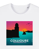T-shirt  Collioure  "Mediterranean sea"
