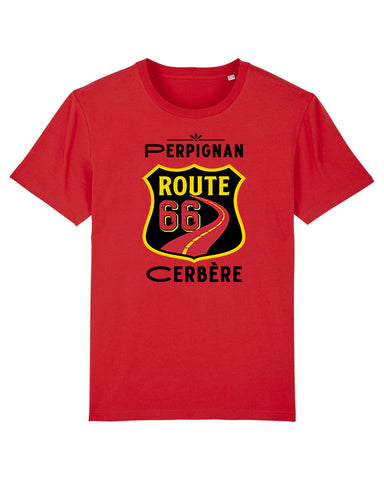 T-shirt "Route 66 Perpignan-Cerbère"