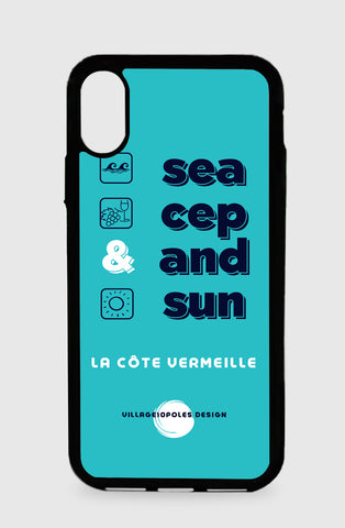 Coque "Sea cep and sun"