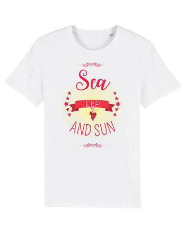 T-shirt "Sea, cep and sun""