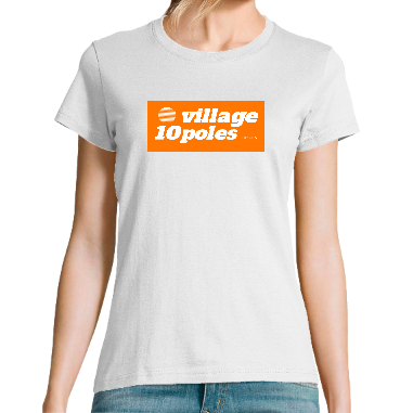 Tee-shirt femme "Village 10poles""