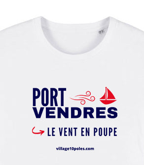 T-shirt Port-Vendres "Le vent en poupe" NEW